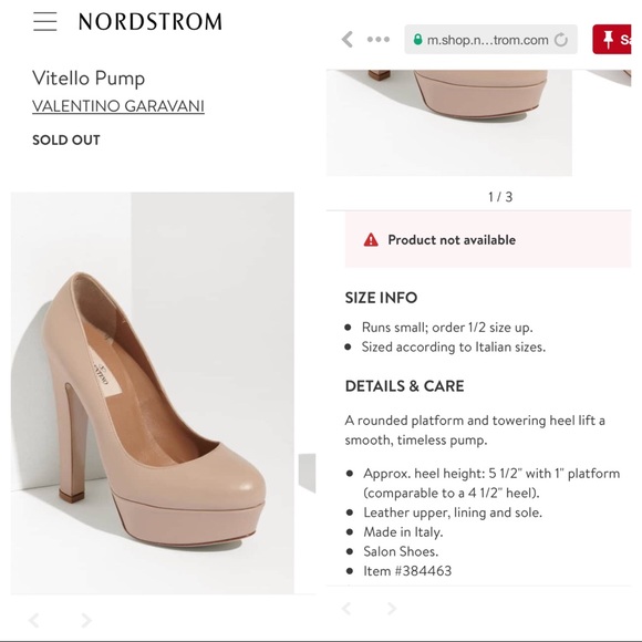 Valentino Garavani Platform Pumps IT40 worn once - Picture 8 of 8